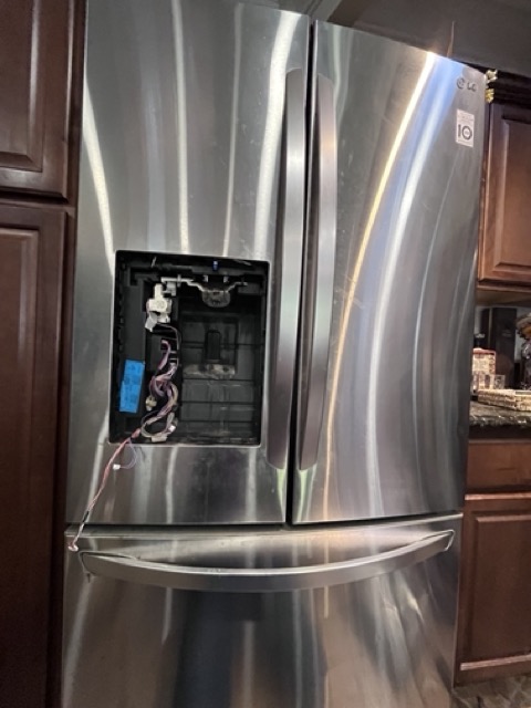  open fridge dispenser 